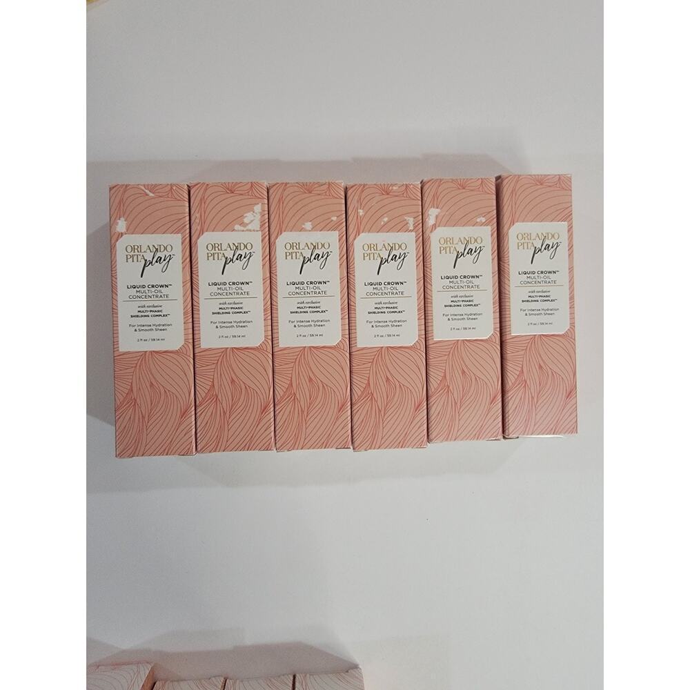 6 Orlando Pita Play LIQUID CROWN MULTI-OIL CONCENTRATE Intense Hydration 2 FL oz